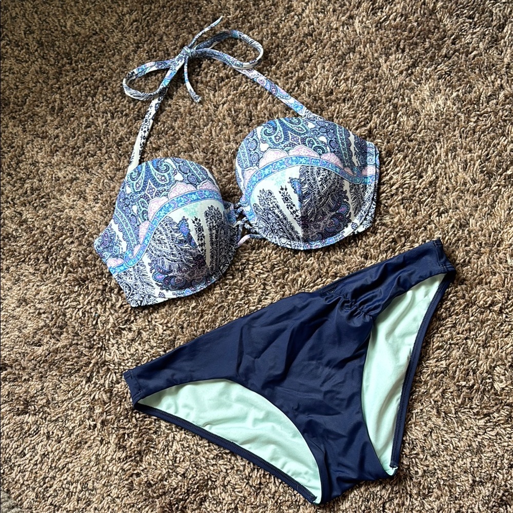 VS Paisley Print Bikini Set